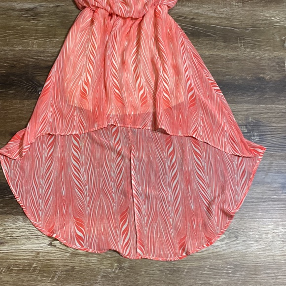 Poetry hi-low strapless dress - Picture 3 of 8